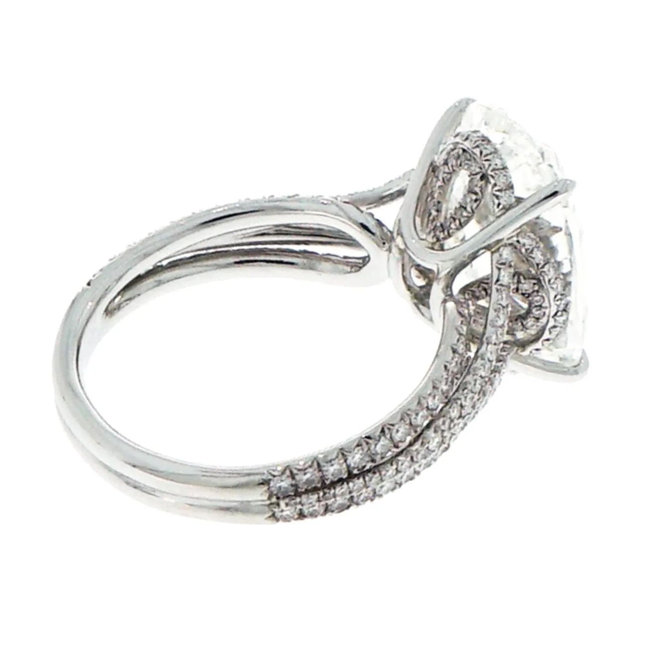 GIA Certified 8.76 ct. Oval Kwiat Diamond Platinum Engagement Ring
