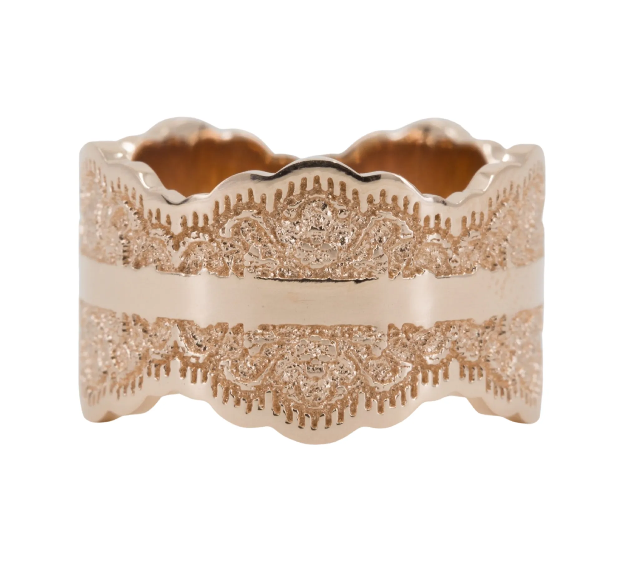 Gia Lace Wedding Ring