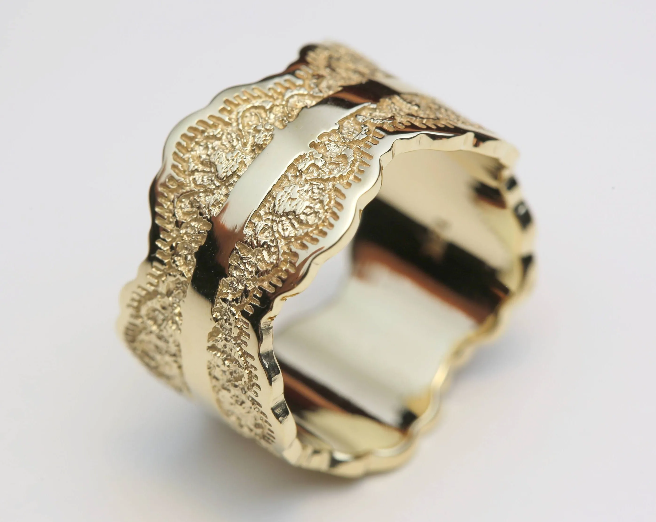 Gia Lace Wedding Ring