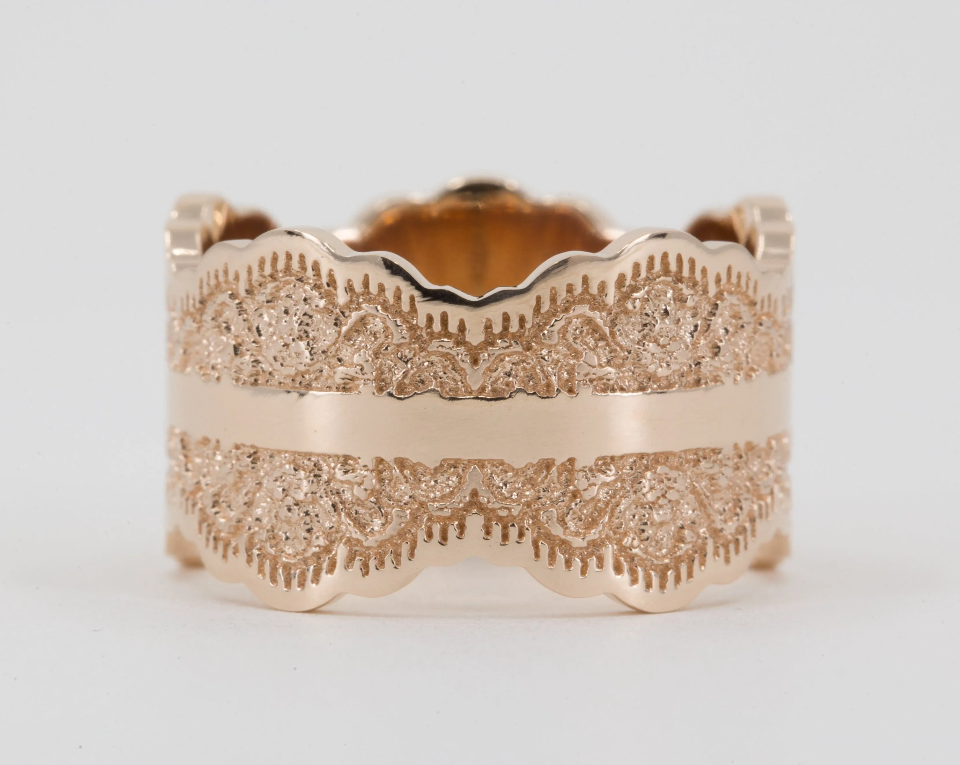 Gia Lace Wedding Ring