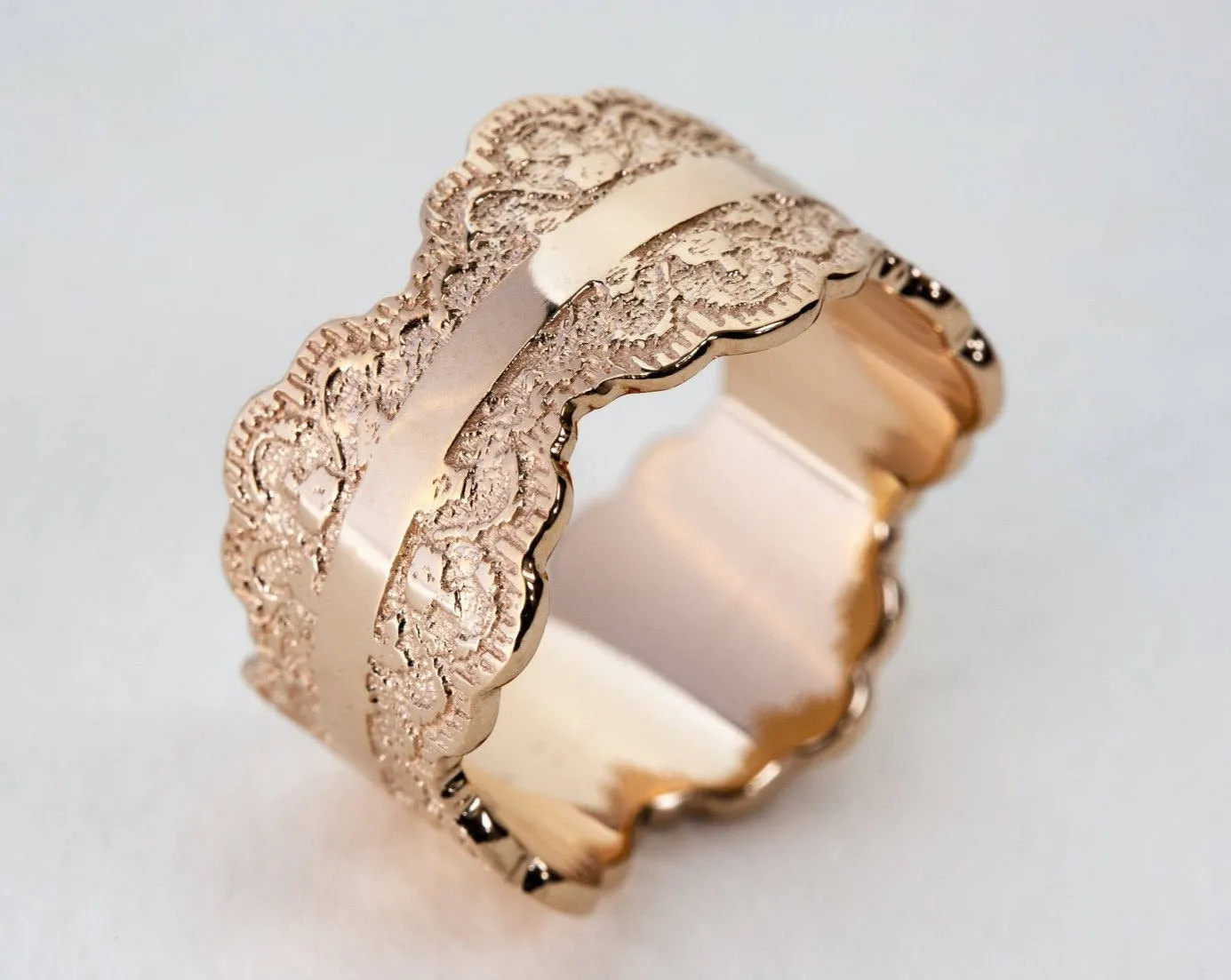 Gia Lace Wedding Ring