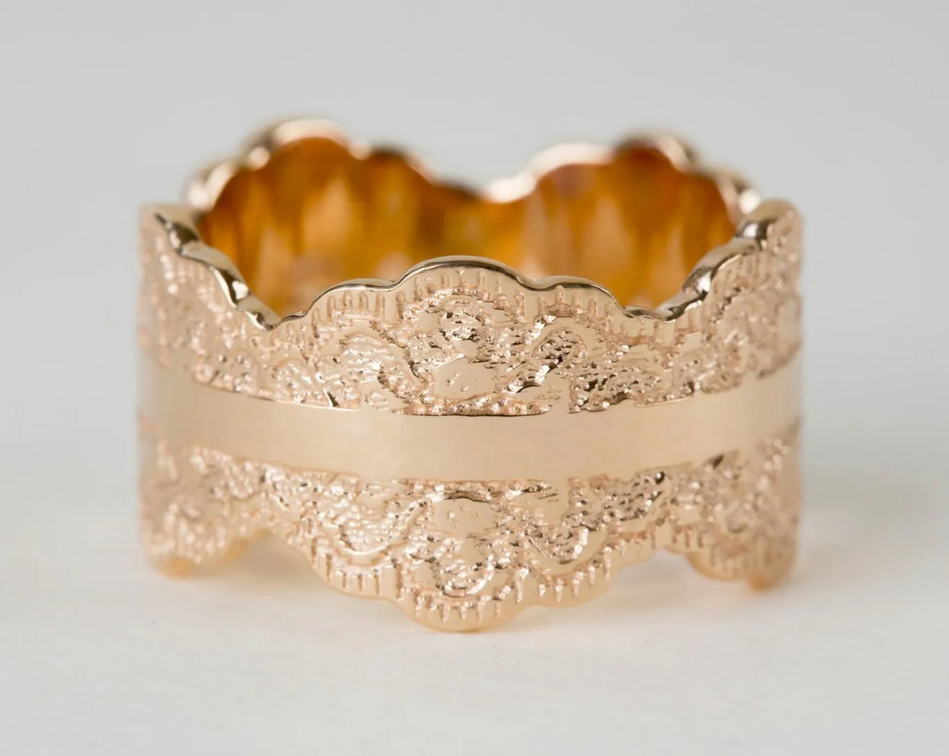 Gia Lace Wedding Ring