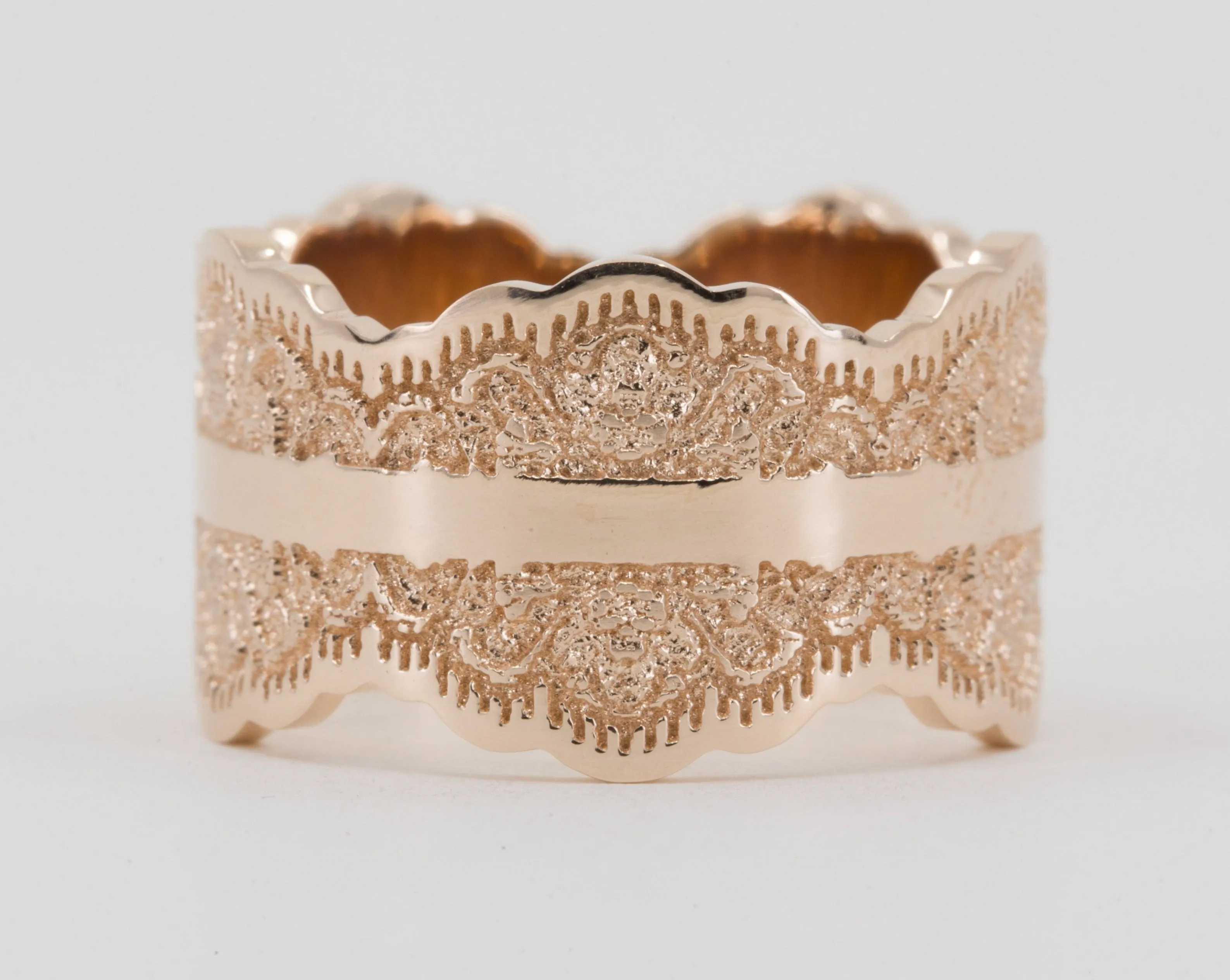 Gia Lace Wedding Ring