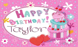 Girls Personalized Birthday Banner
