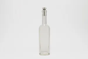 Glass & Sterling Silver Decanter