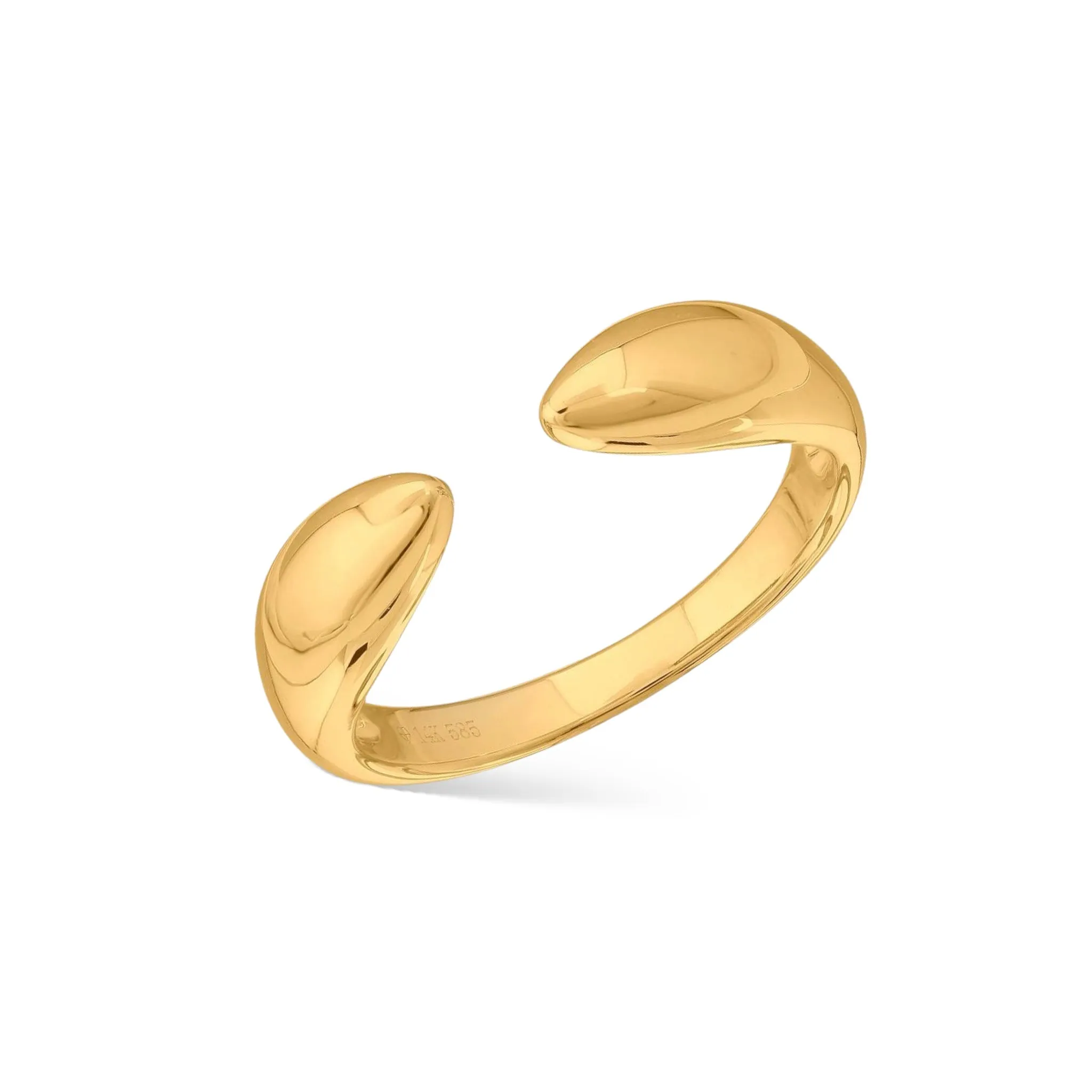 Gold Claw Ring