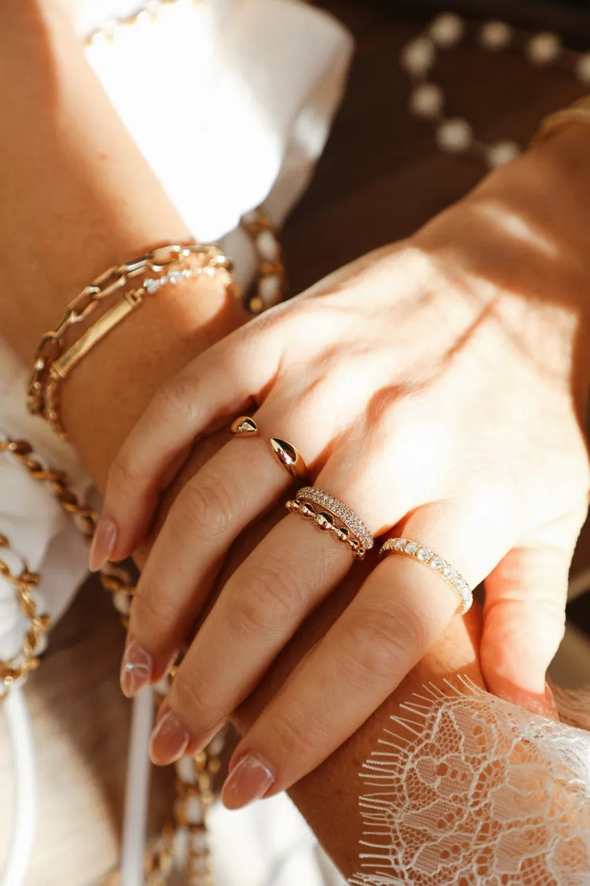 Gold Claw Ring