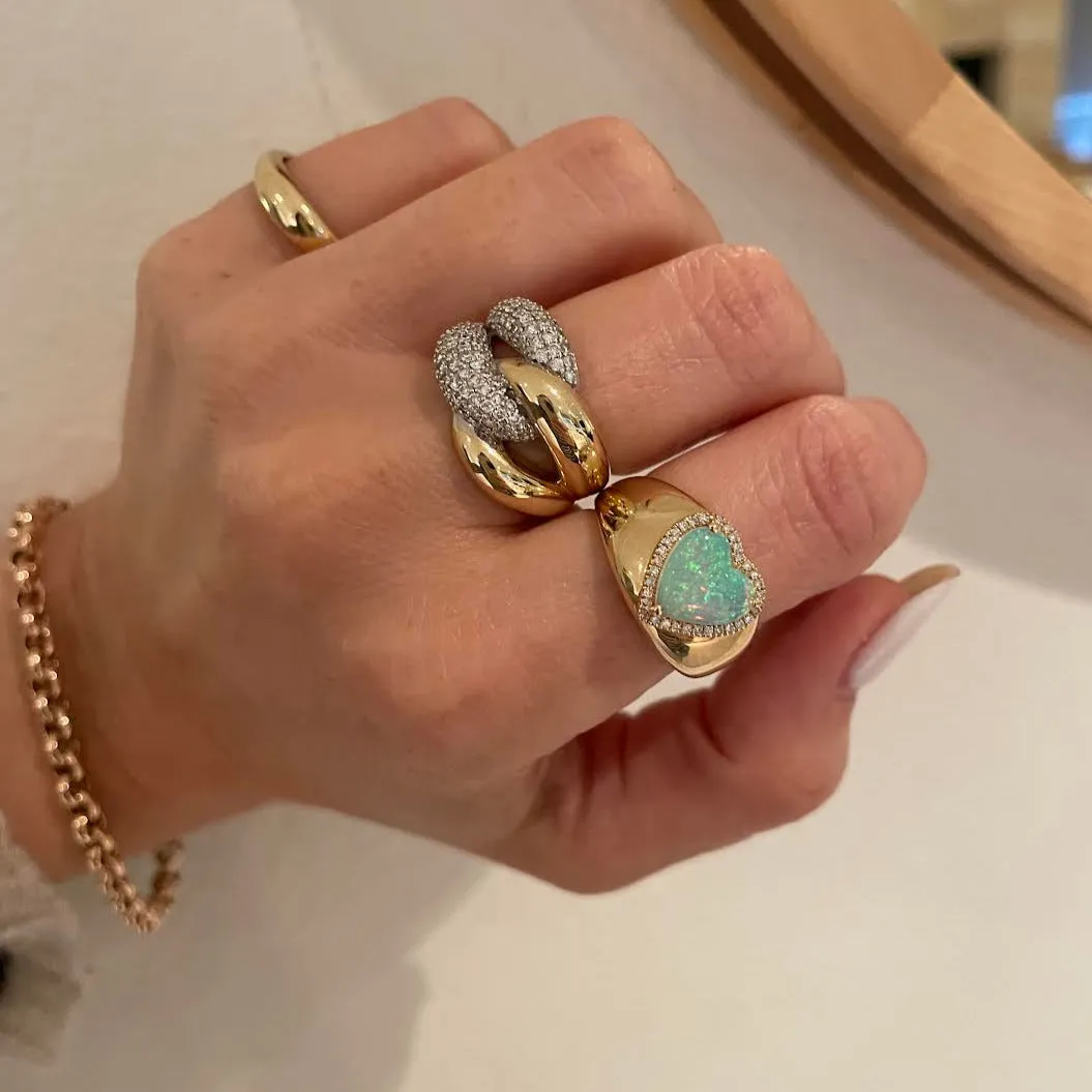 Gold Dome Ring