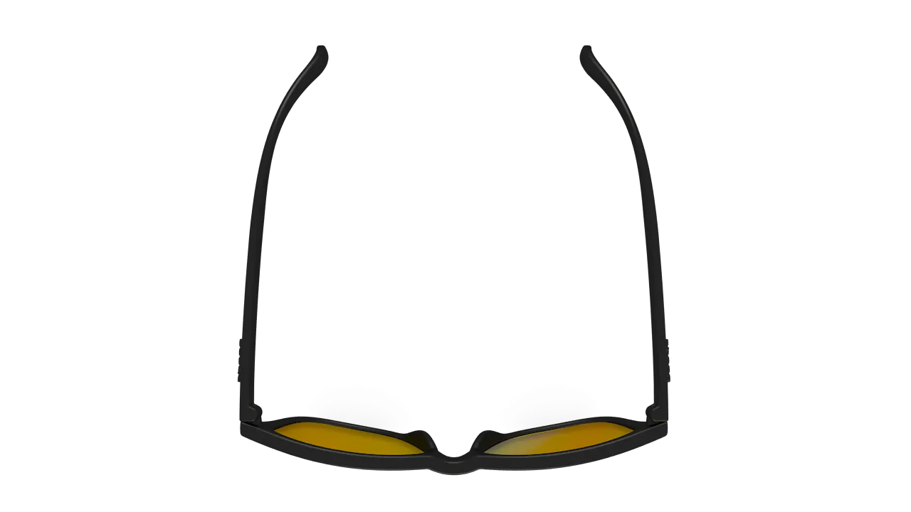 Goodr OG Polarized Sunglasses - Whiskey Shots with Satan