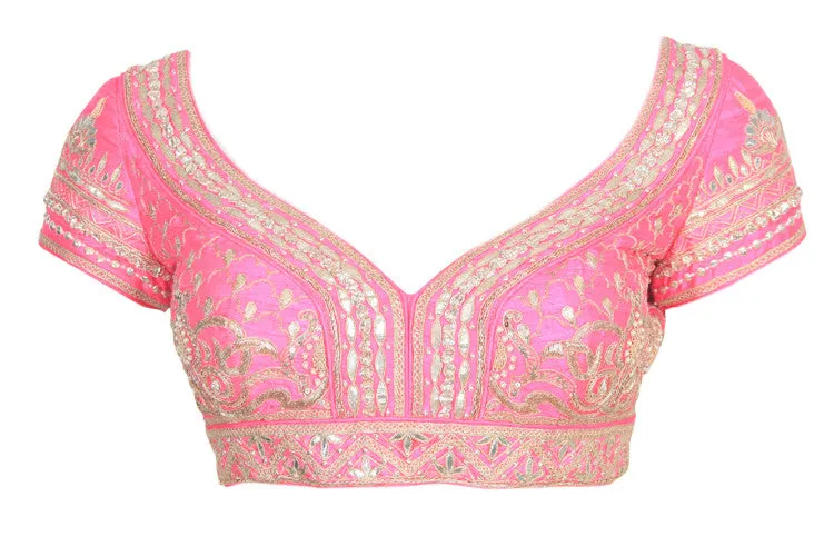 Gorgeous Bridal lehenga in Pink color online