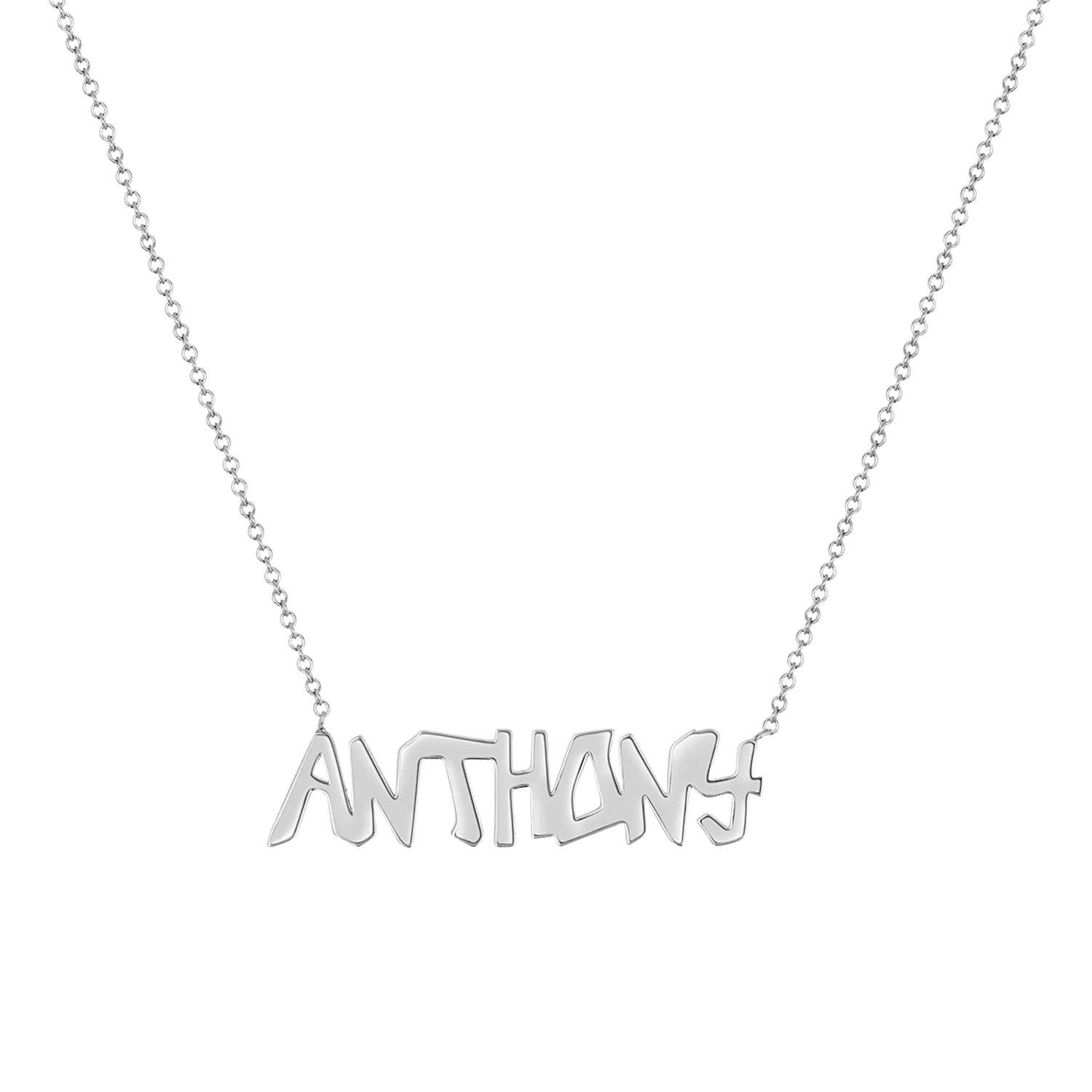 Graffiti Name Necklace