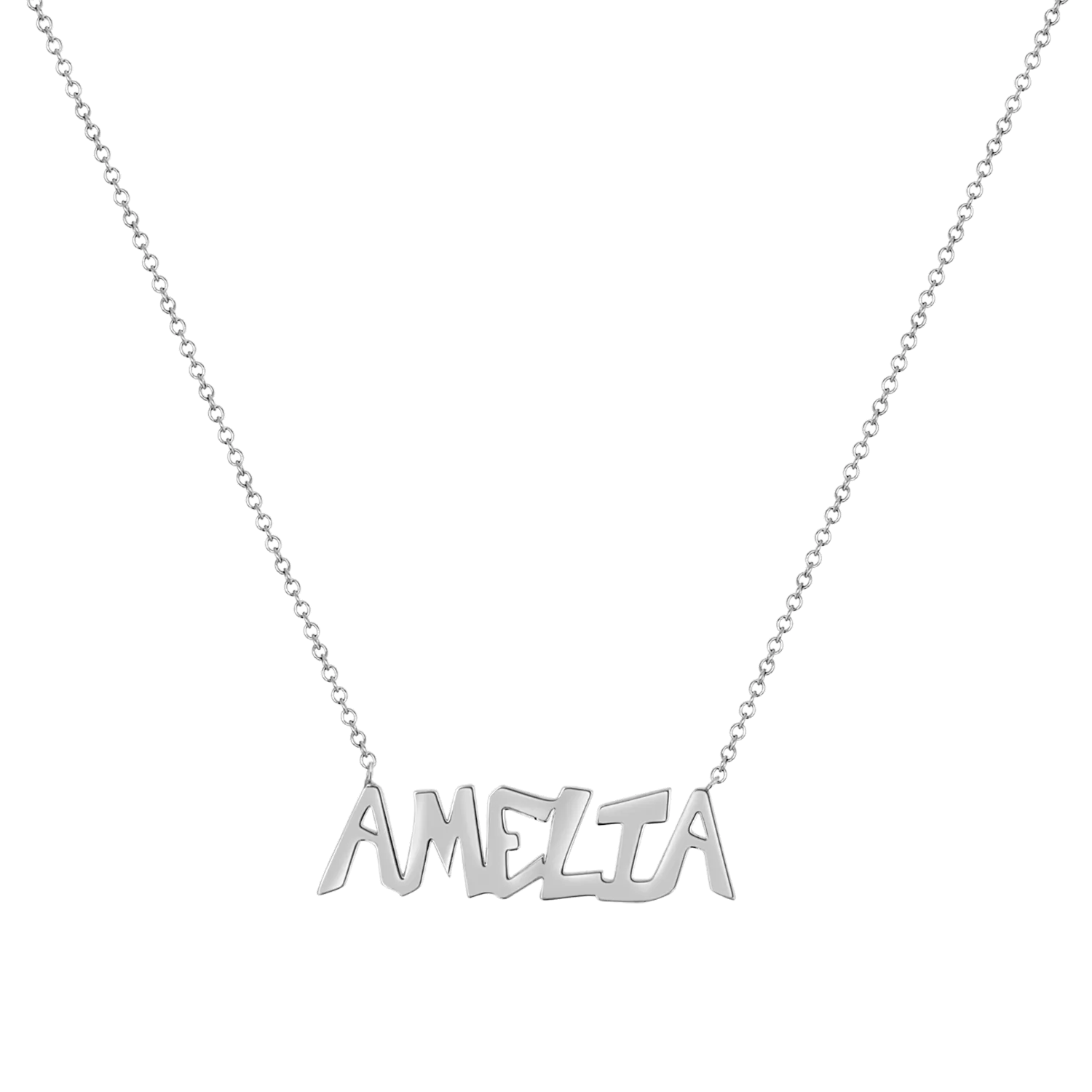 Graffiti Name Necklace