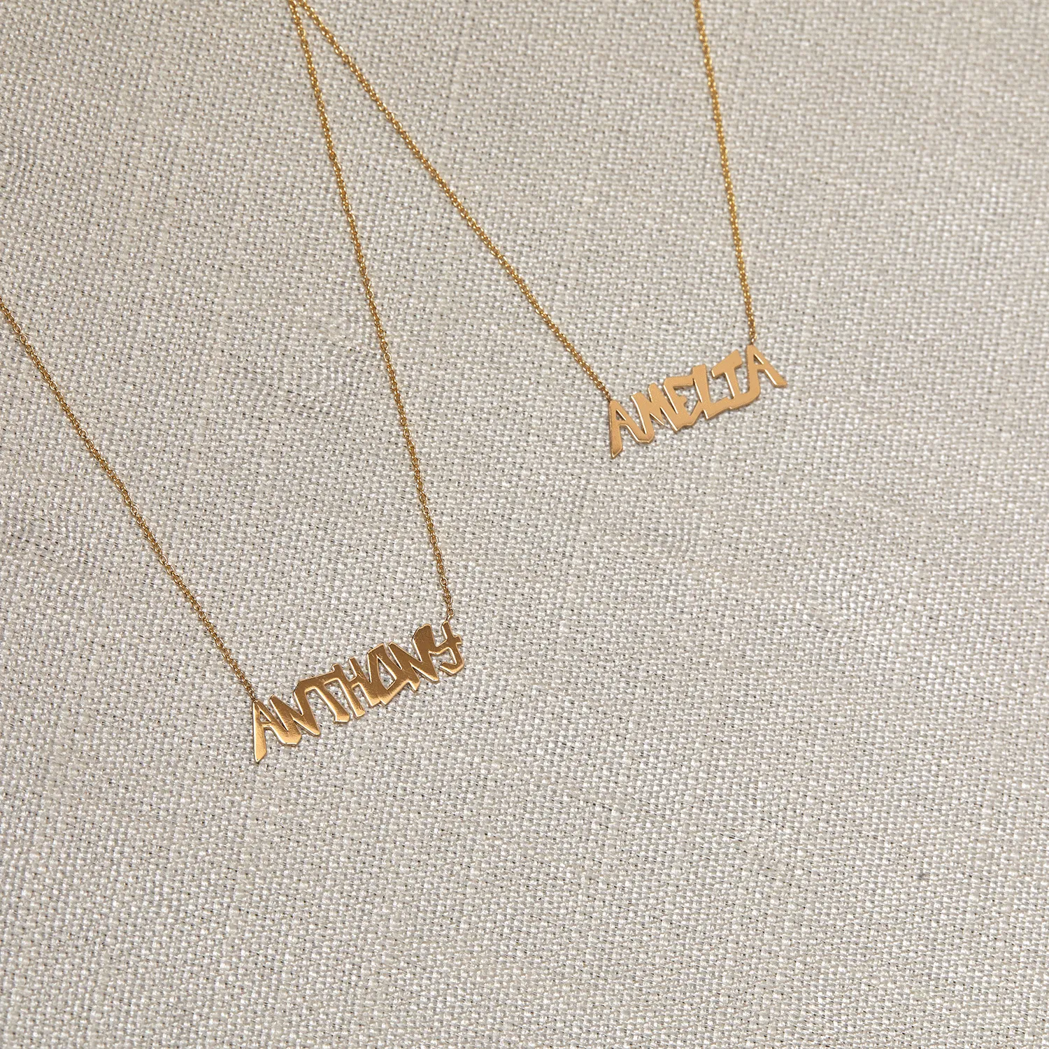 Graffiti Name Necklace