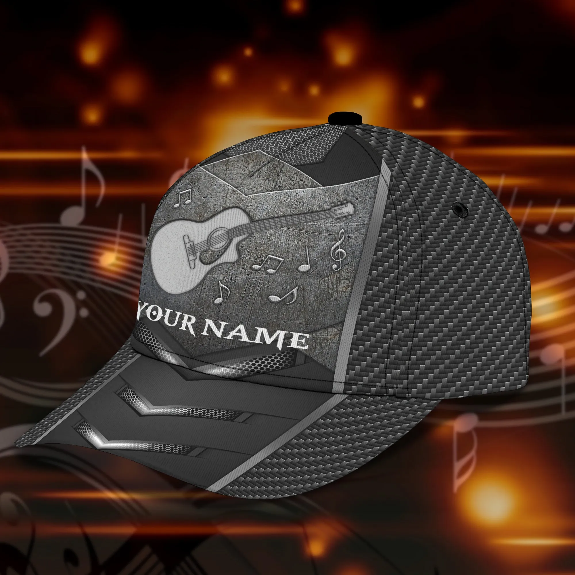 Guitar - Personalized Name Cap - Nia94