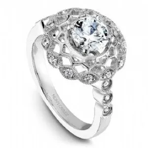 Halo Engagement Ring B068-01WM