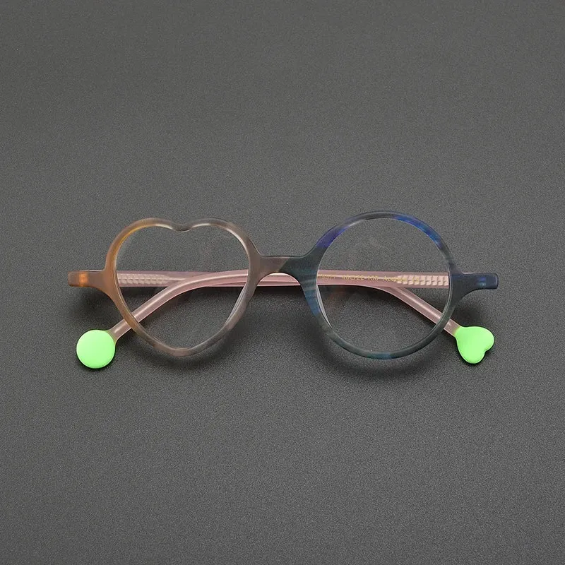 Heath Unique Heart Acetate Glasses Frame