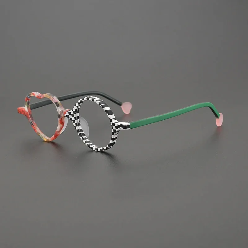 Heath Unique Heart Acetate Glasses Frame