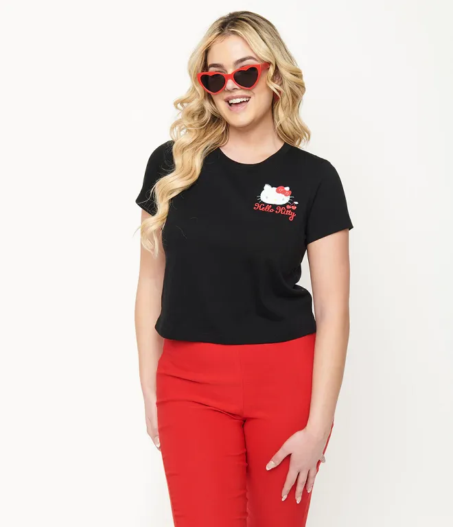 Hello Kitty Crop Tee