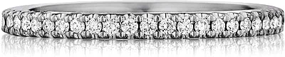 Henri Daussi Pave Diamond Band