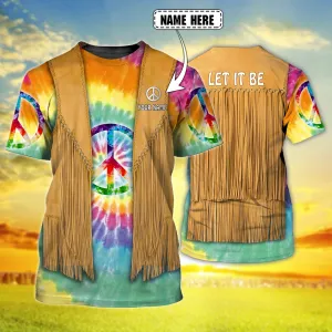 Hippie - Personalized Name 3D Tshirt