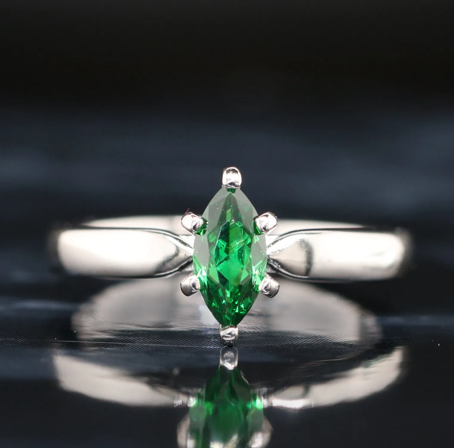 His and Her Green Opal Wedding Ring Set Green Opal Rings