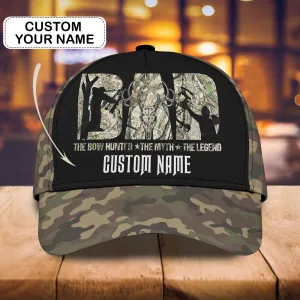Hunting Dad - Personalized Name Cap