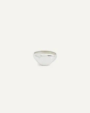 irregular small signet ring