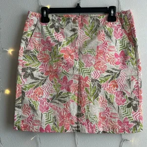 J Jill Tropical Printed Skirt​