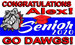 Las Cruces High School Senior Banner