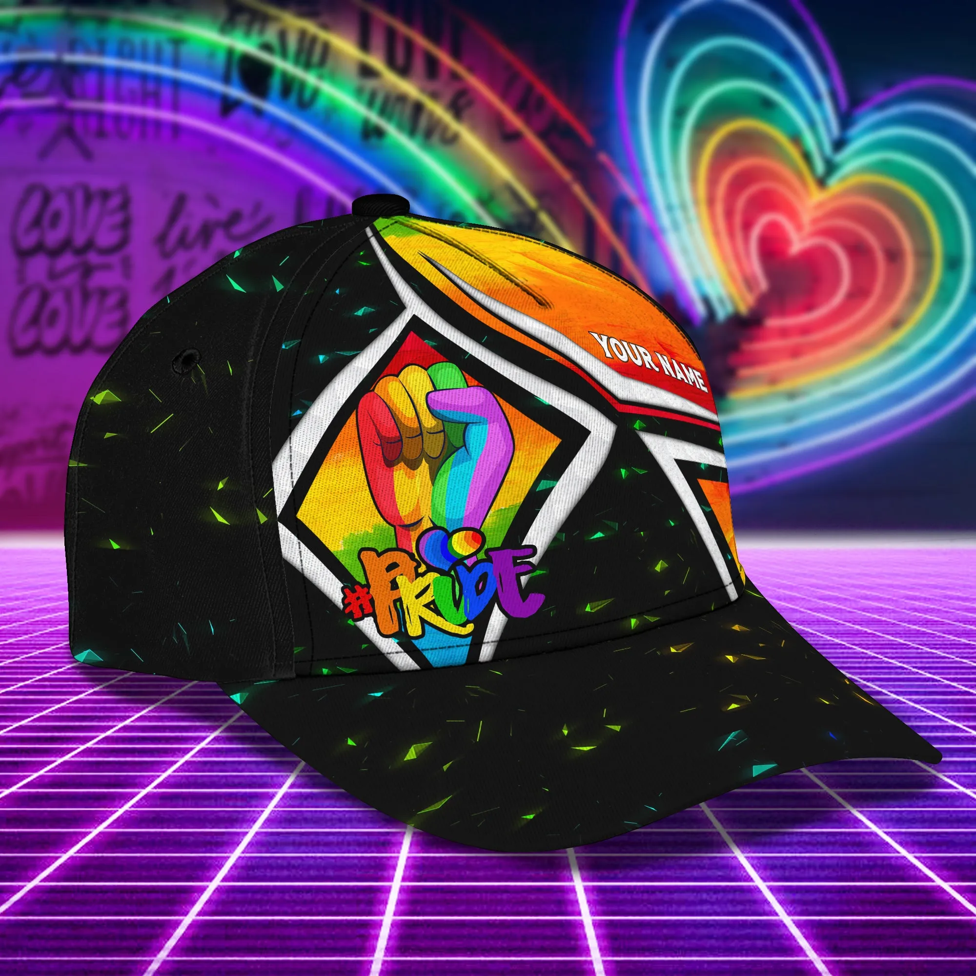 LGBT - Personalized Name Cap