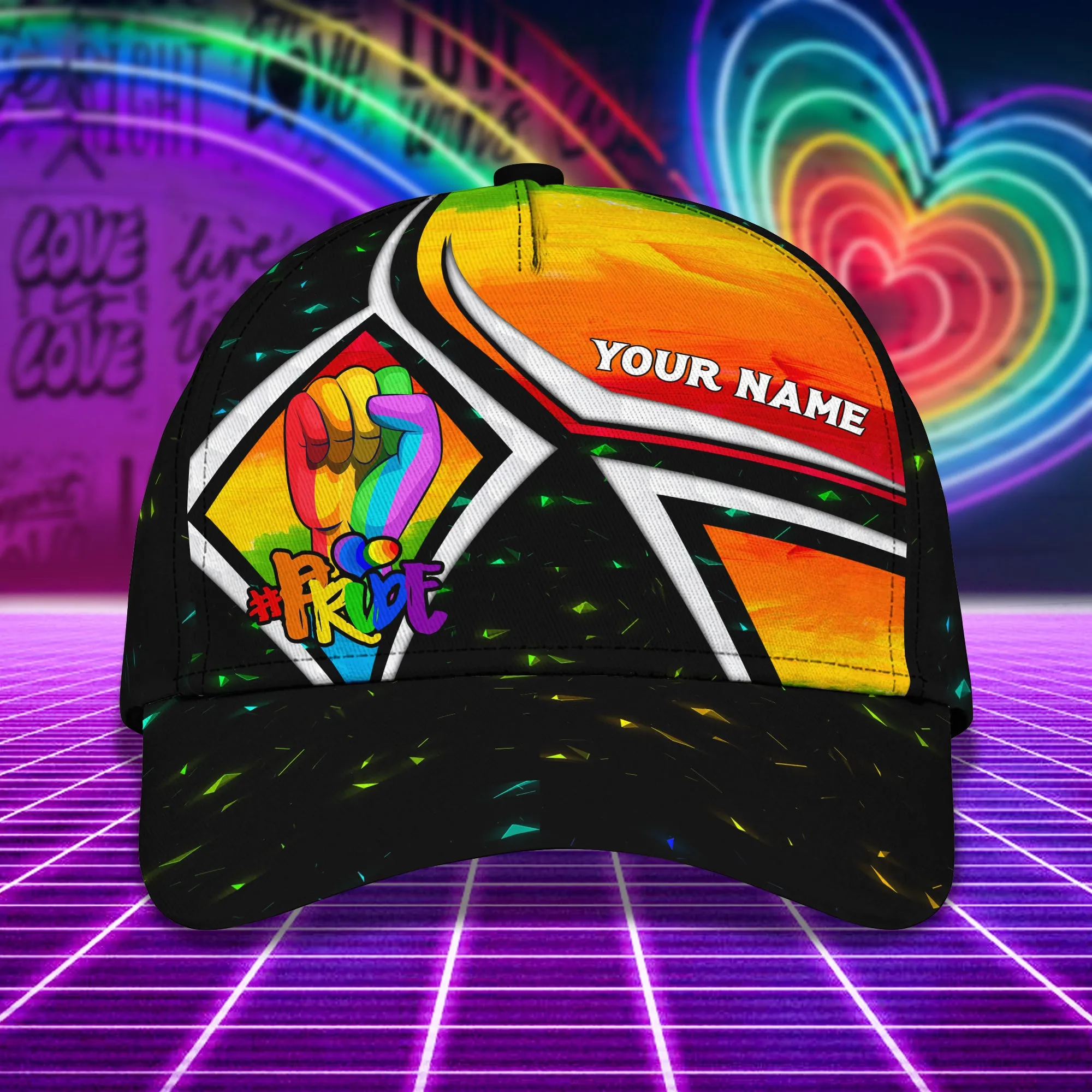 LGBT - Personalized Name Cap