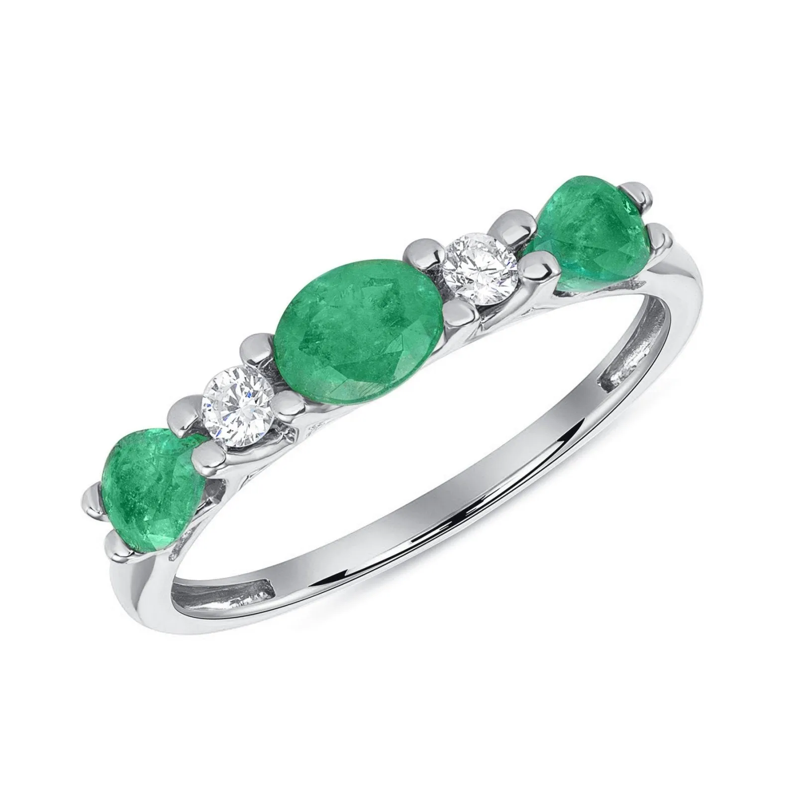 Lifetime Emerald and Diamond Ring