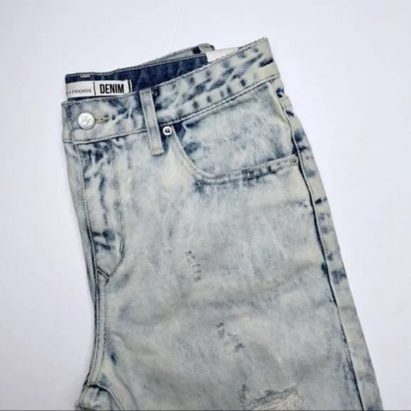 Lovers   Friends Distressed Boyfriend Fit Jeans