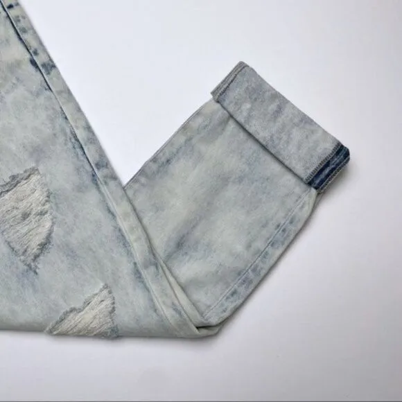 Lovers   Friends Distressed Boyfriend Fit Jeans