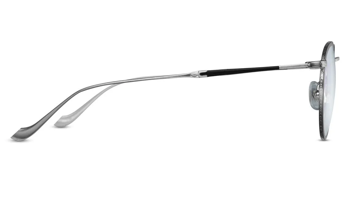M3058-Brushed Silver / Matte Black / Silver Mirror