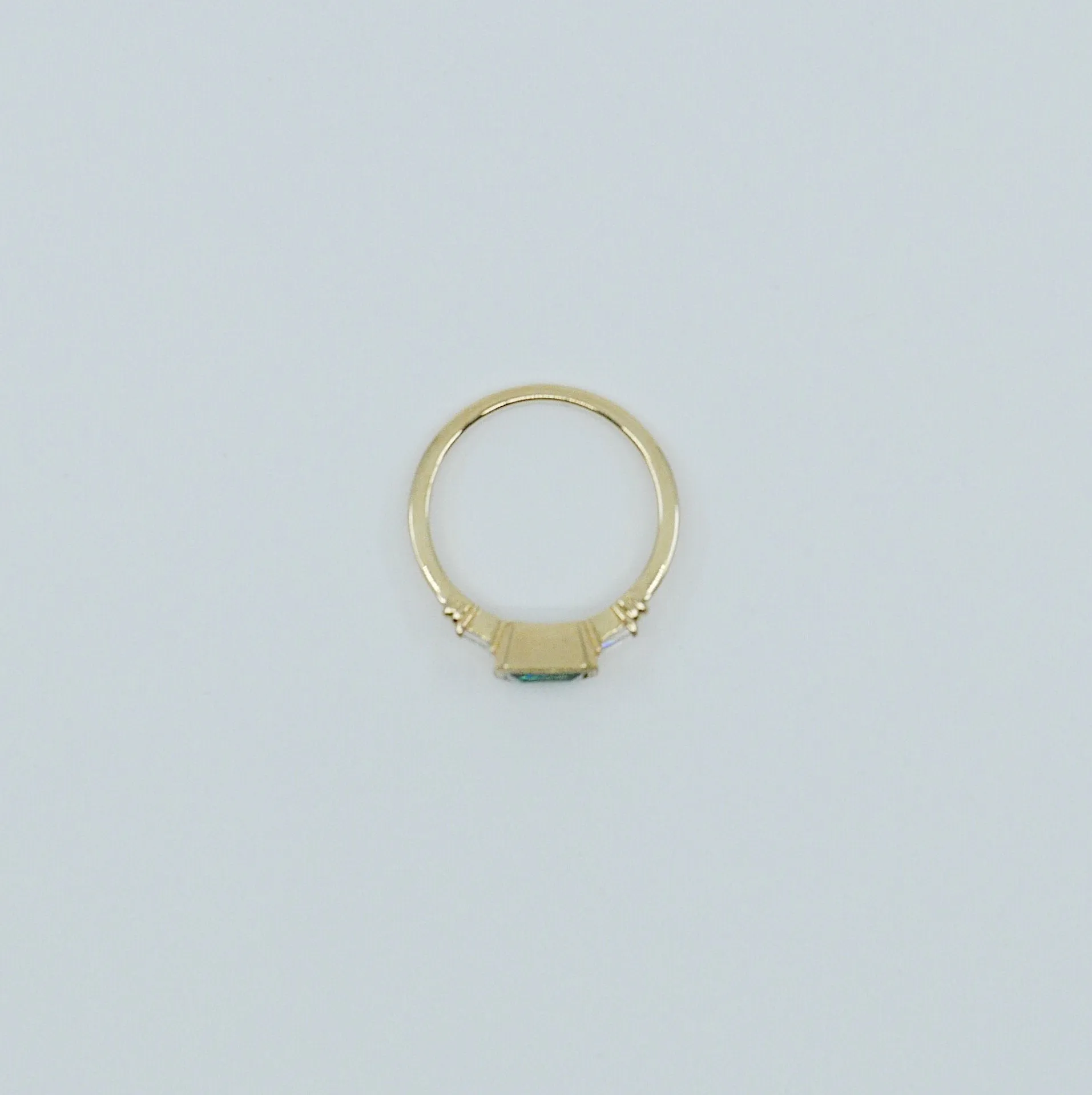 Maggey Green Tourmaline Ring