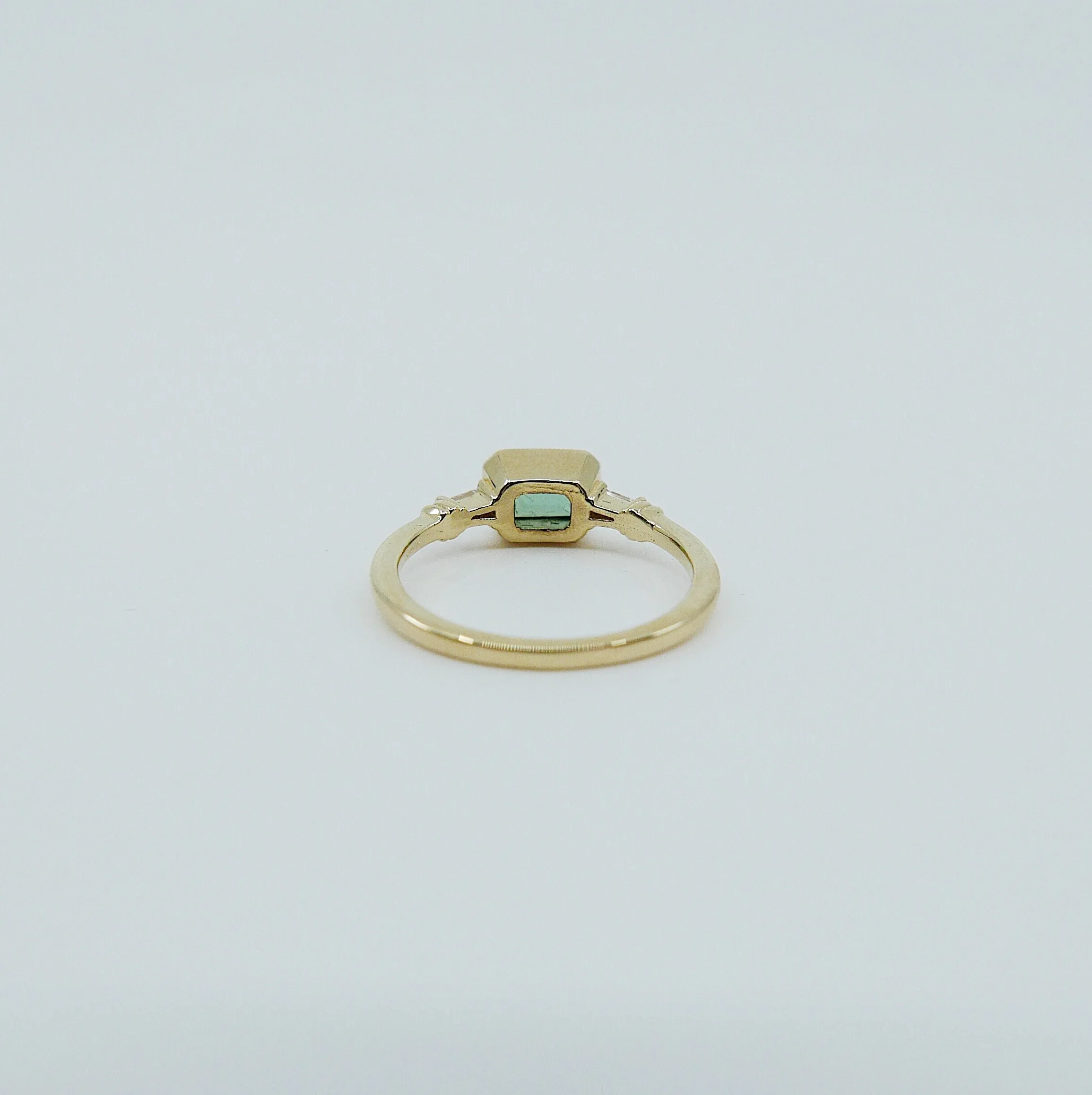 Maggey Green Tourmaline Ring