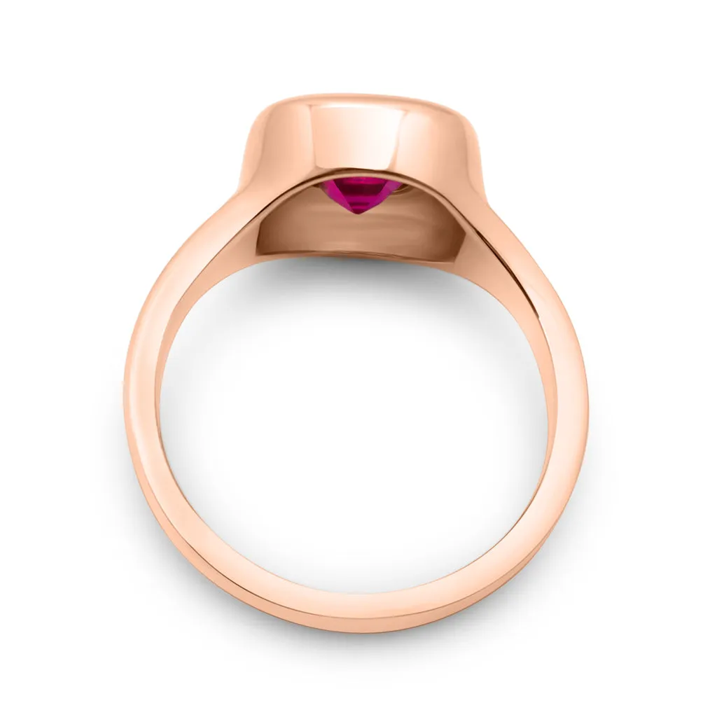 Mallory| Bezel Ring setting