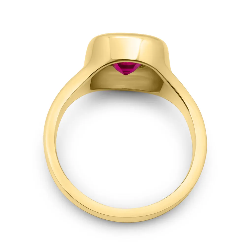 Mallory| Bezel Ring setting
