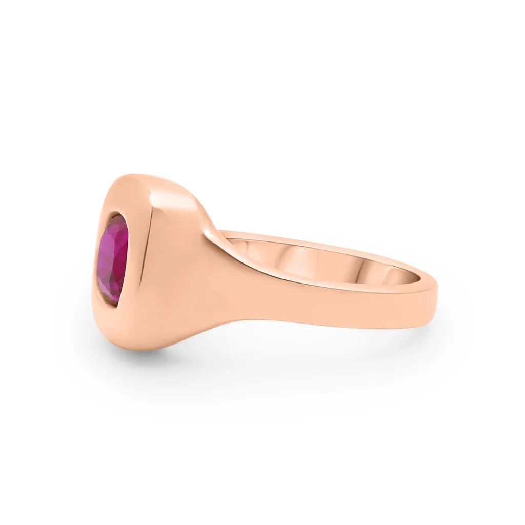 Mallory| Bezel Ring setting