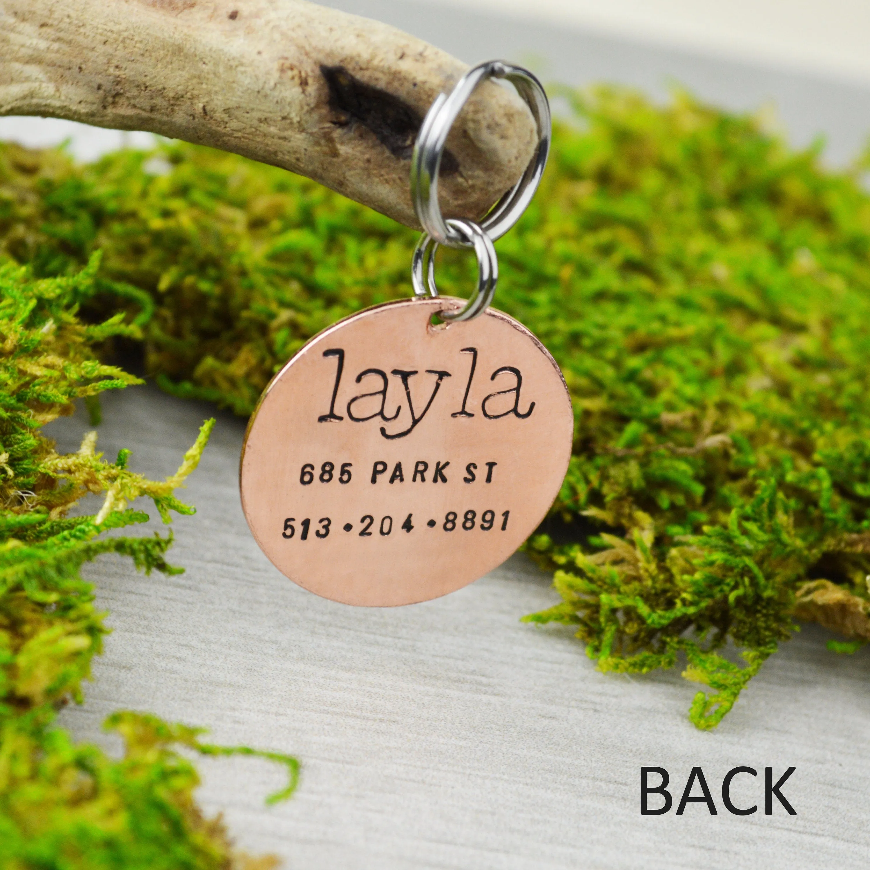 Mandala Pet ID Tag