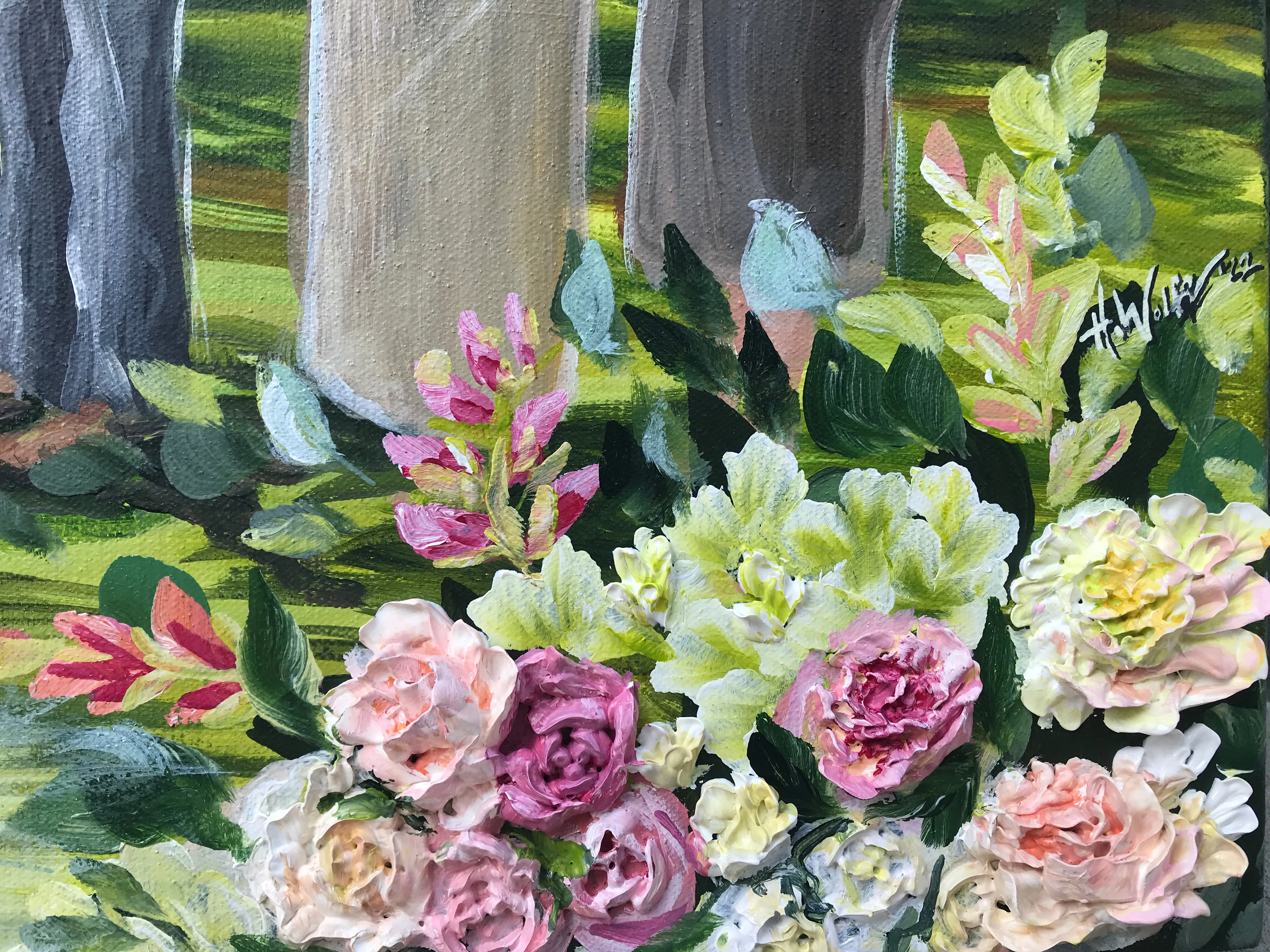 Marblegate Waterfront Venue Live Wedding Painter 2022