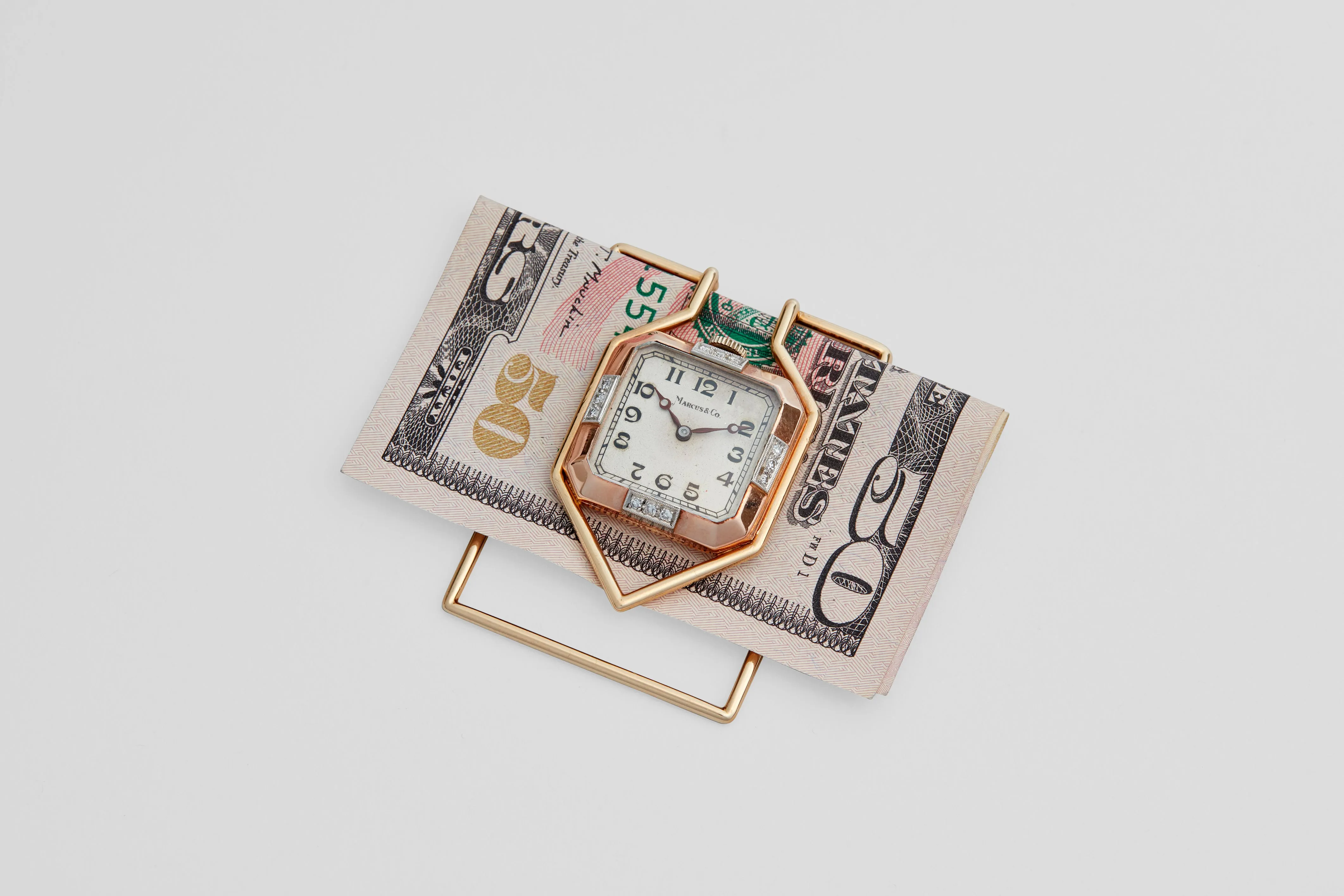 Marcus & Co. Money Clip Watch