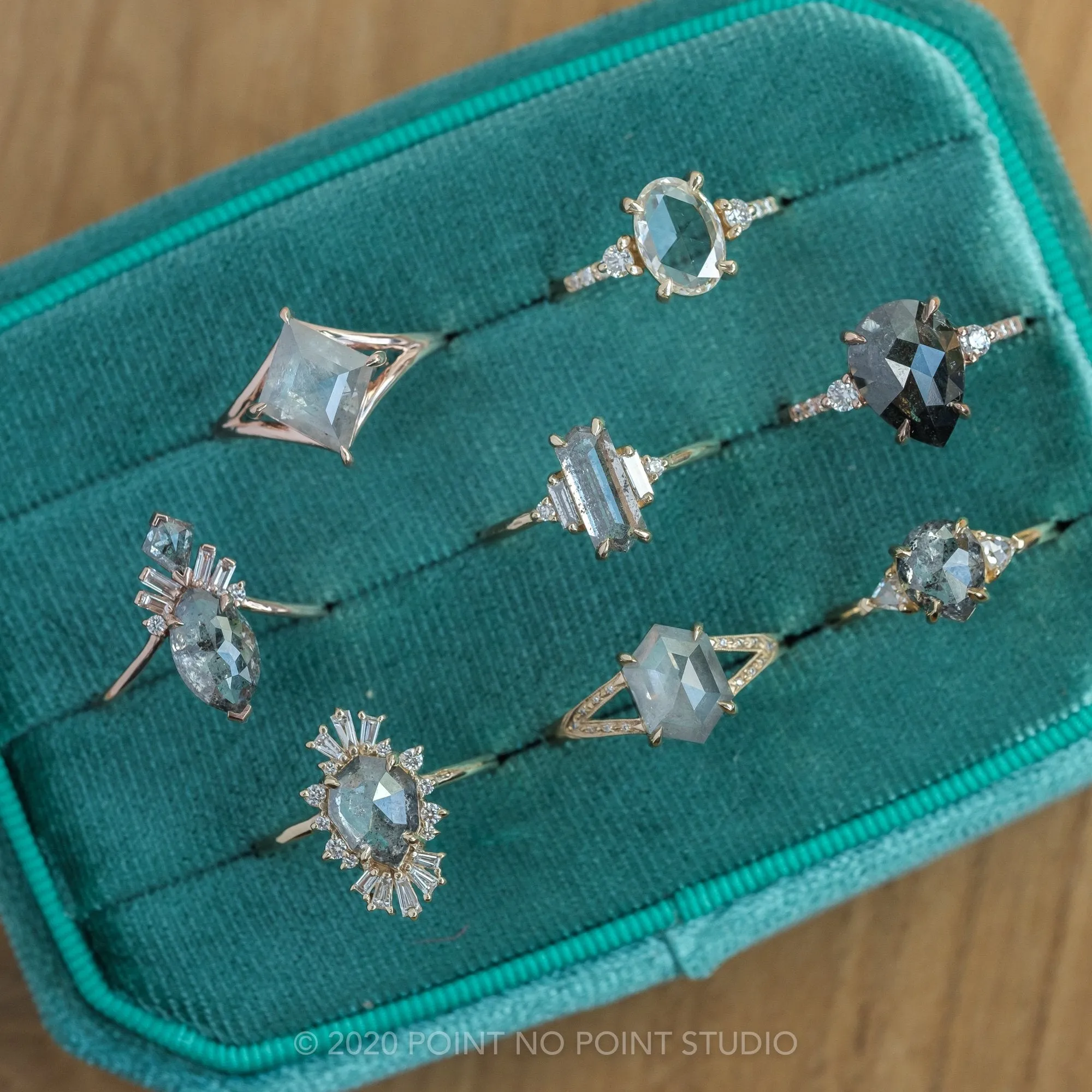 Marquise Art Deco Engagement Ring