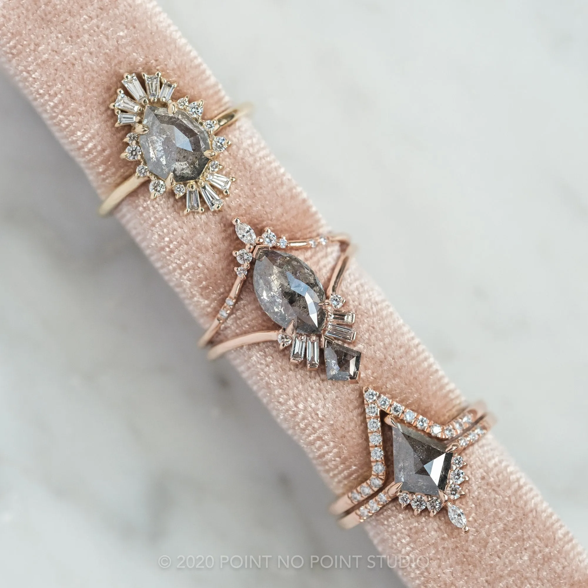 Marquise Art Deco Engagement Ring