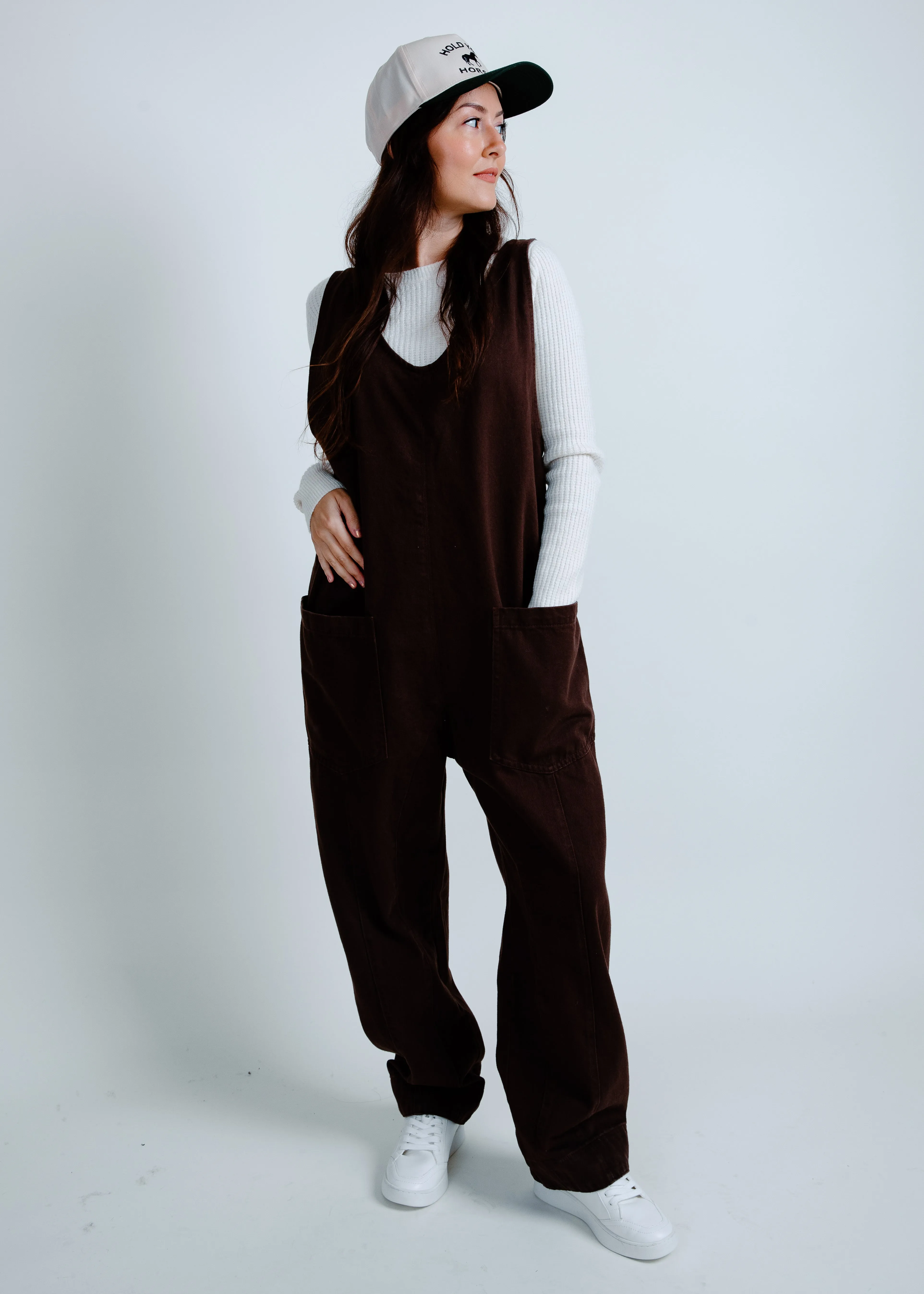 Maxwell Jumpsuit - Chocolate