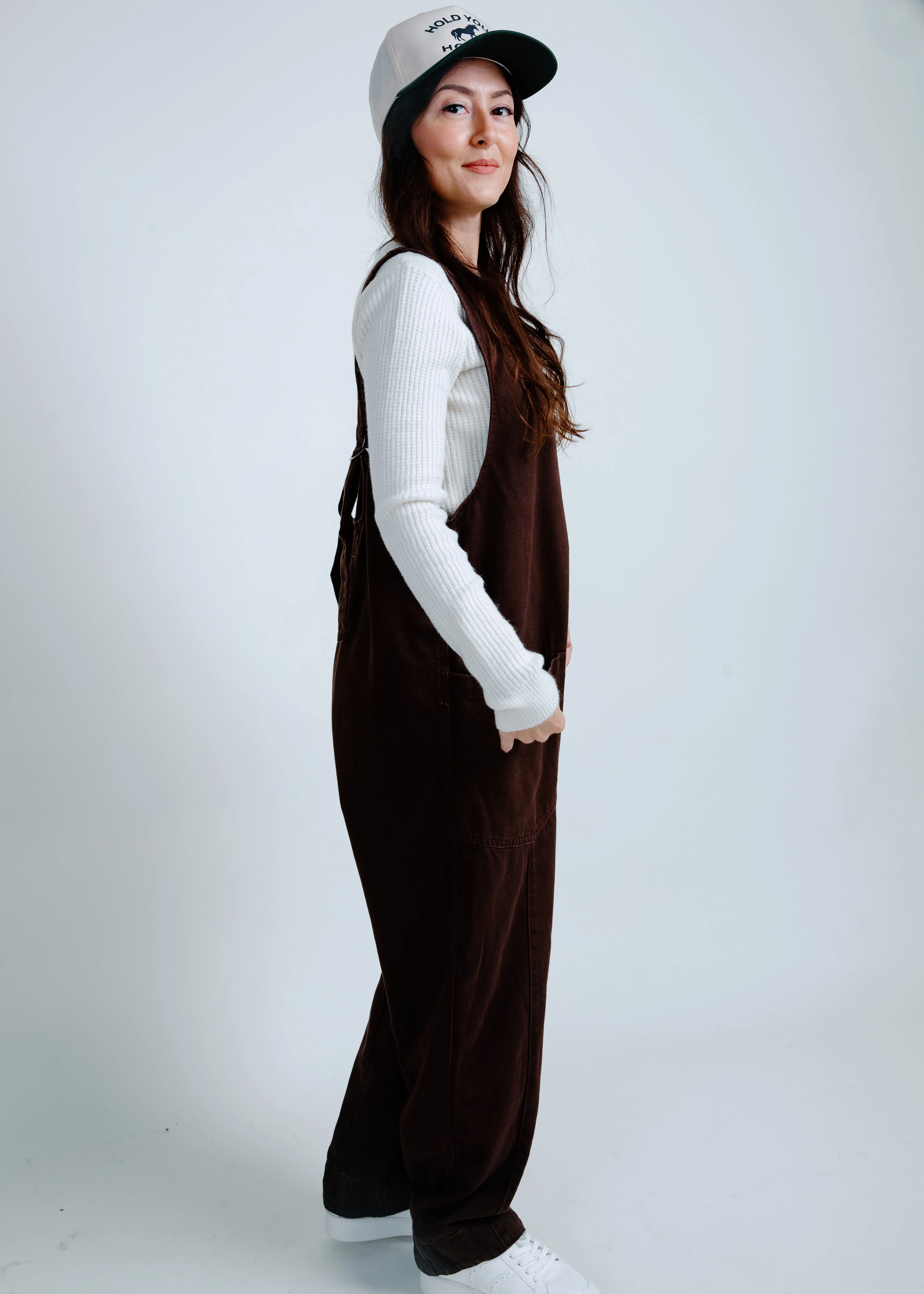 Maxwell Jumpsuit - Chocolate
