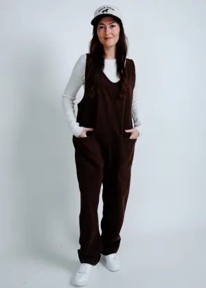 Maxwell Jumpsuit - Chocolate