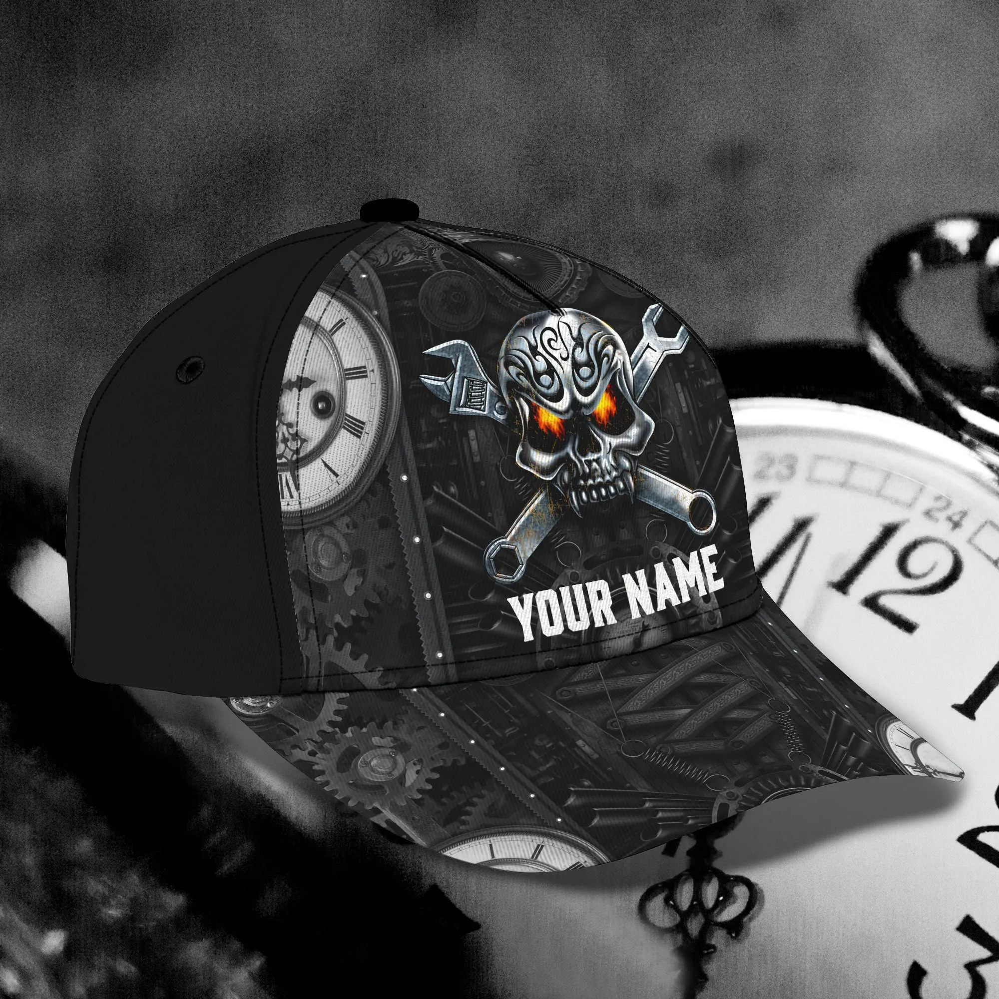 MECHANIC - Personalized Name Cap - HTA