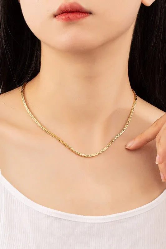 Melissa Braided Chain Necklace